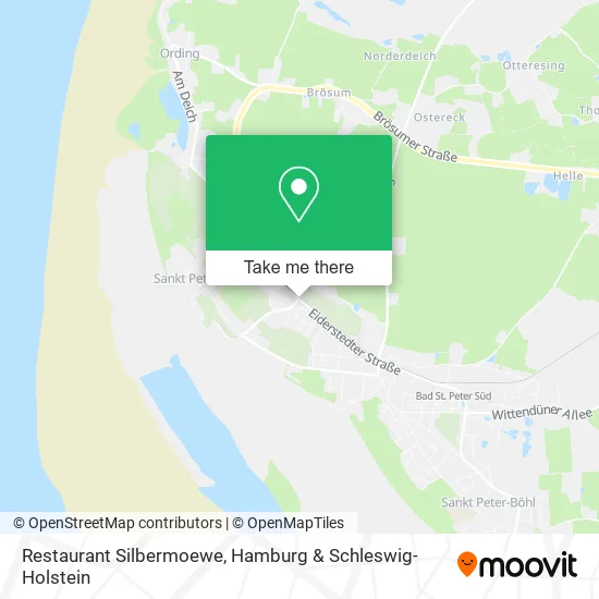 Карта Restaurant Silbermoewe