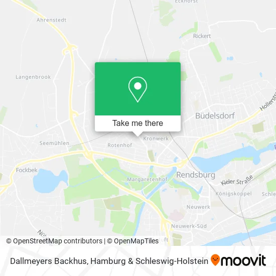 Карта Dallmeyers Backhus