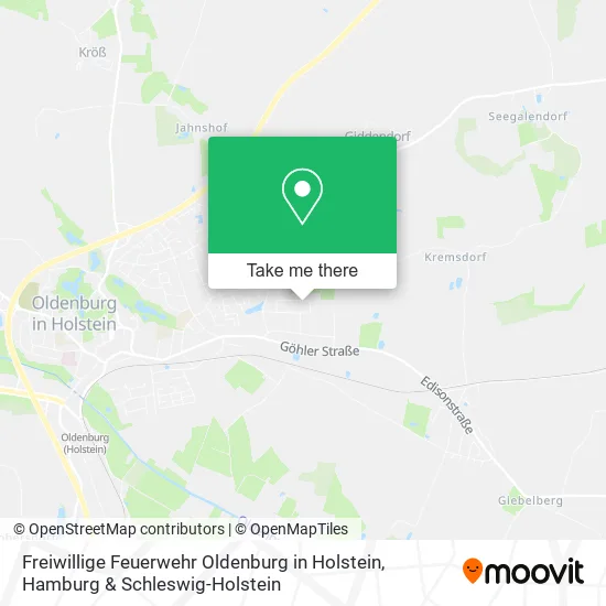 Карта Freiwillige Feuerwehr Oldenburg in Holstein