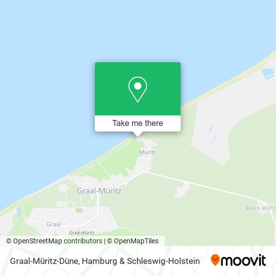 Graal-Müritz-Düne map