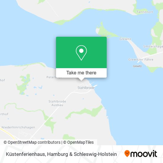Küstenferienhaus map