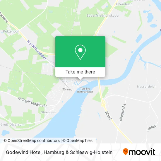 Карта Godewind Hotel