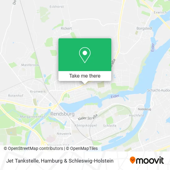 Карта Jet Tankstelle