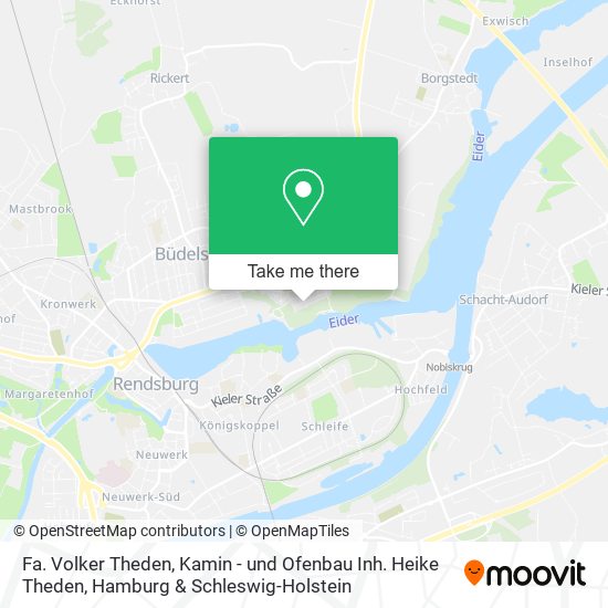 Fa. Volker Theden, Kamin - und Ofenbau Inh. Heike Theden map