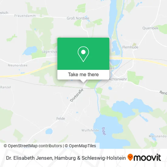 Dr. Elisabeth Jensen map