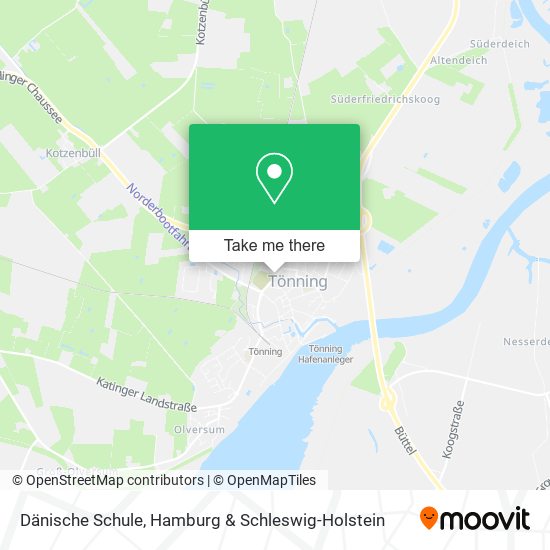 Dänische Schule map