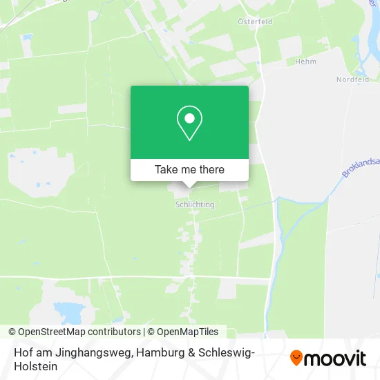 Карта Hof am Jinghangsweg