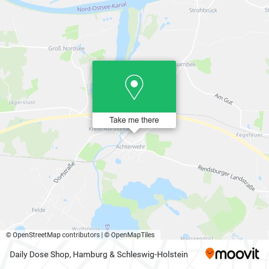 Daily Dose Shop map