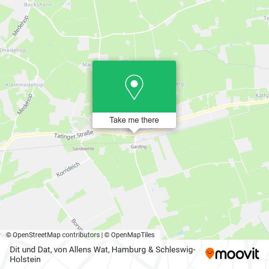 Dit und Dat, von Allens Wat map