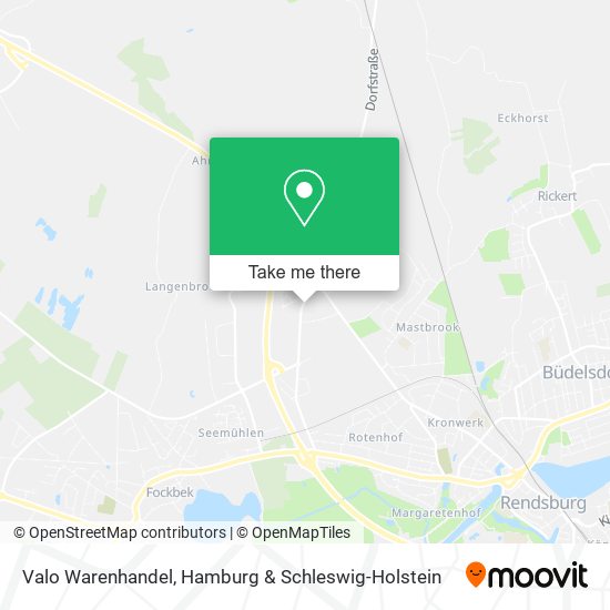 Valo Warenhandel map