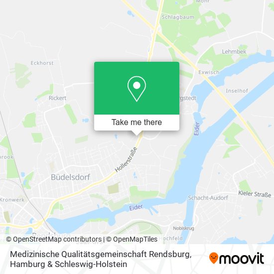 Medizinische Qualitätsgemeinschaft Rendsburg map