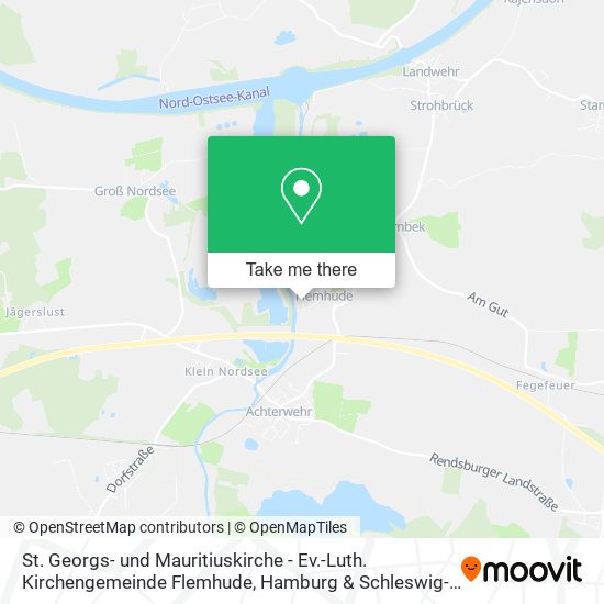 St. Georgs- und Mauritiuskirche - Ev.-Luth. Kirchengemeinde Flemhude map
