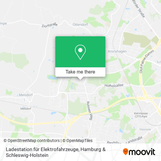 Ladestation für Elektrofahrzeuge map