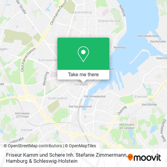 Friseur Kamm und Schere Inh. Stefanie Zimmermann map