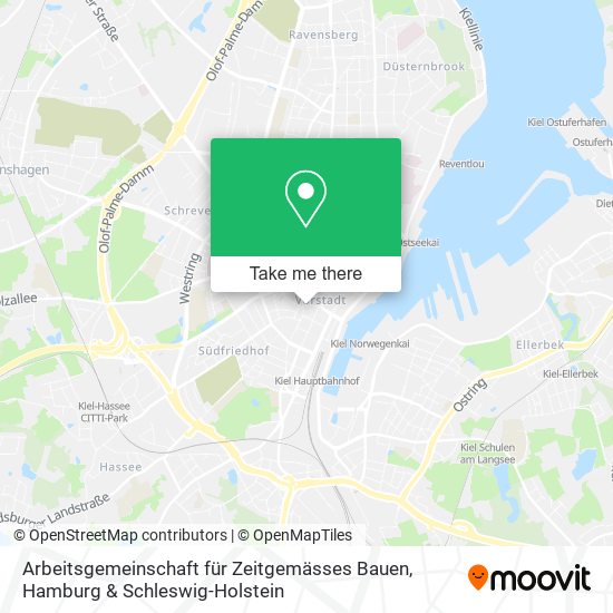 Arbeitsgemeinschaft für Zeitgemässes Bauen map