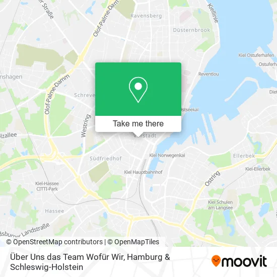 Карта Über Uns das Team Wofür Wir