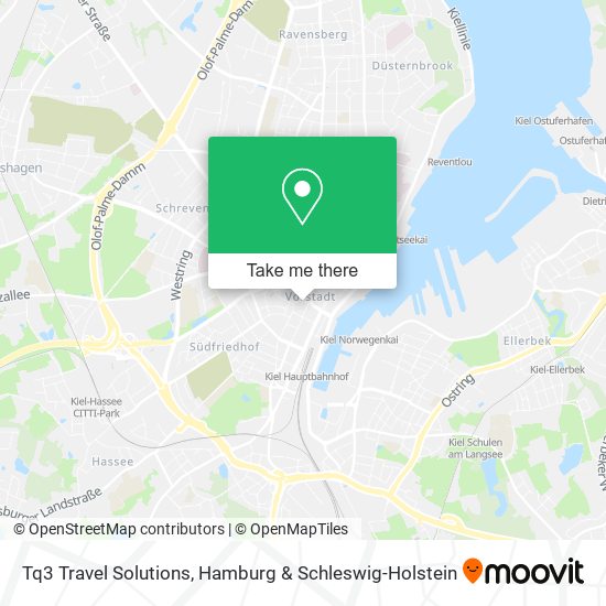 Tq3 Travel Solutions map