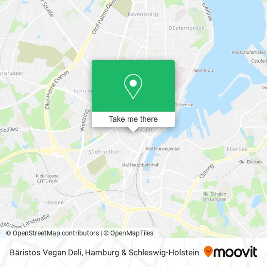 Карта Bäristos Vegan Deli