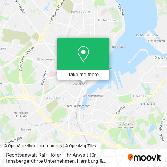 Rechtsanwalt Ralf Höfer - Ihr Anwalt für Inhabergeführte Unternehmen map