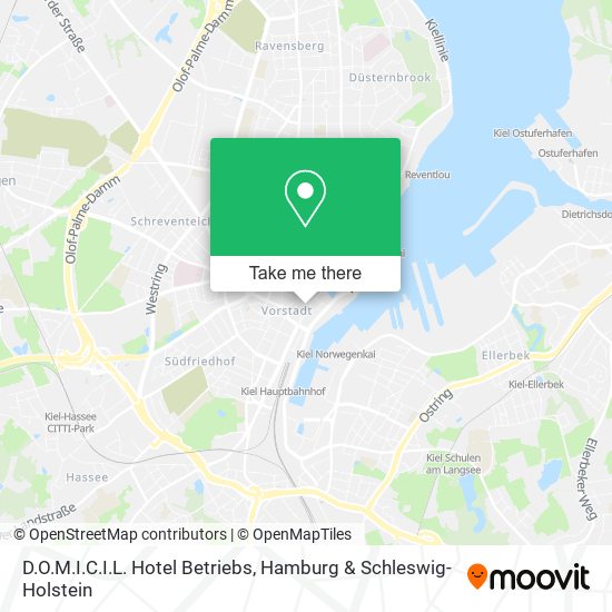 D.O.M.I.C.I.L. Hotel Betriebs map