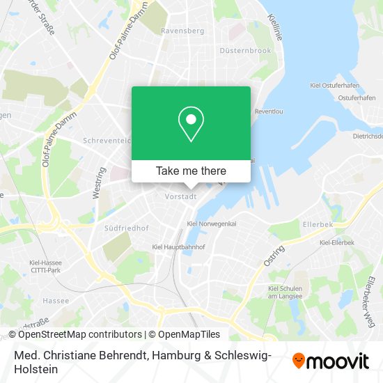 Med. Christiane Behrendt map