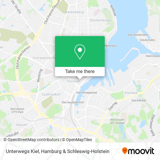 Unterwegs Kiel map