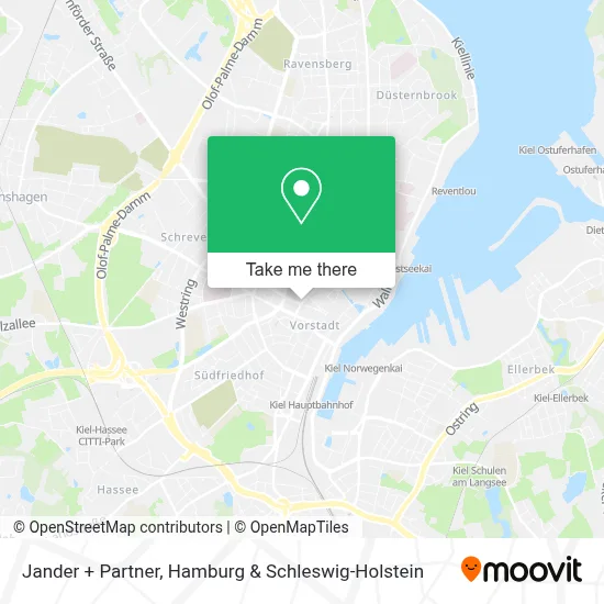 Jander + Partner map