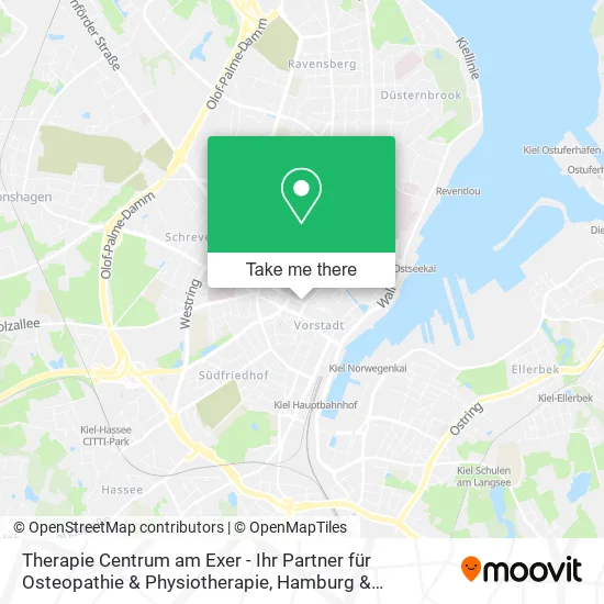 Карта Therapie Centrum am Exer - Ihr Partner für Osteopathie & Physiotherapie