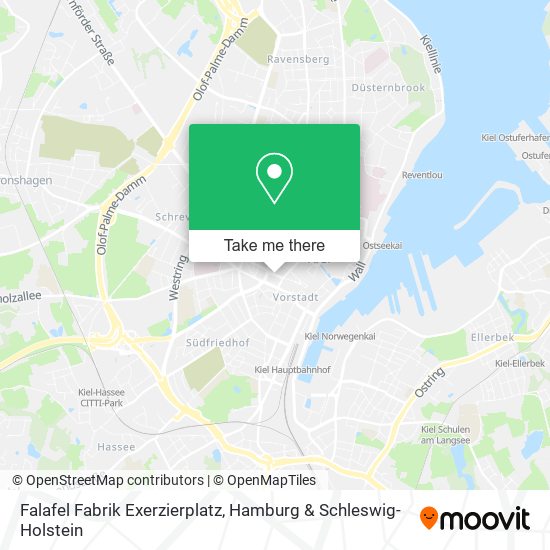 Falafel Fabrik Exerzierplatz map