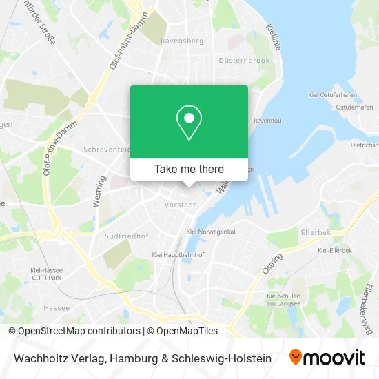 Карта Wachholtz Verlag