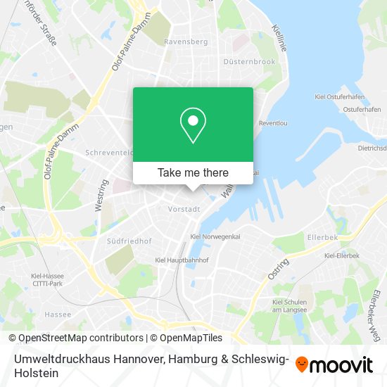 Umweltdruckhaus Hannover map