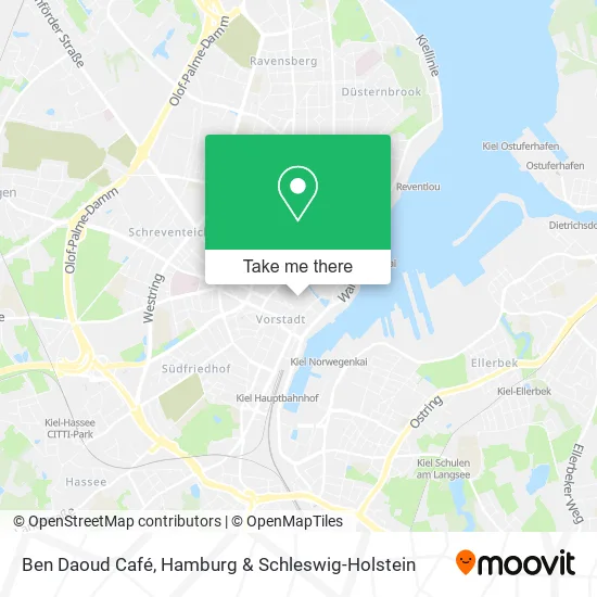 Карта Ben Daoud Café