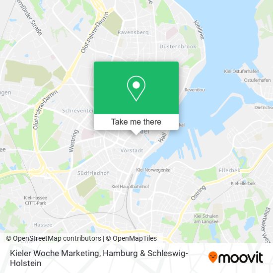 Kieler Woche Marketing map