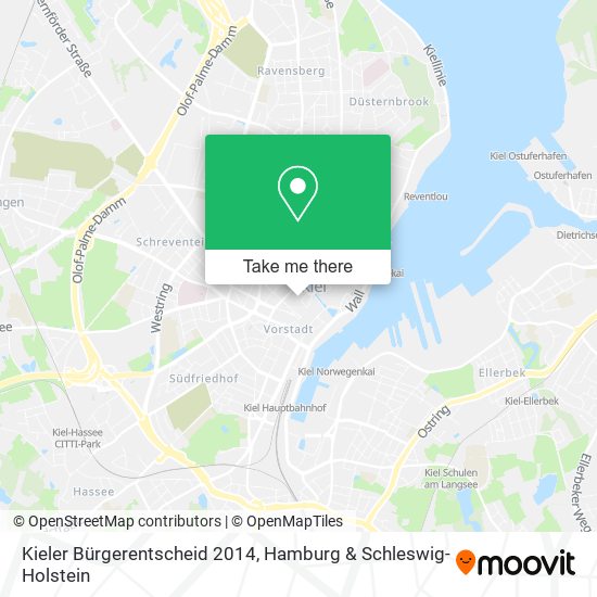 Kieler Bürgerentscheid 2014 map
