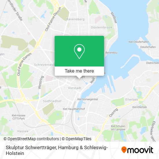Skulptur Schwertträger map