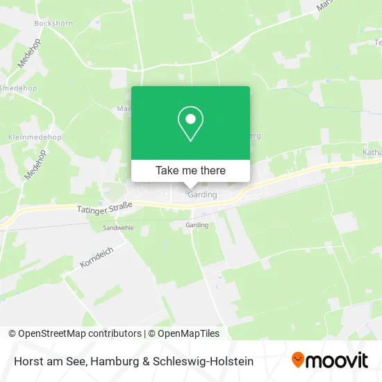 Карта Horst am See