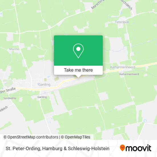 Карта St. Peter-Ording
