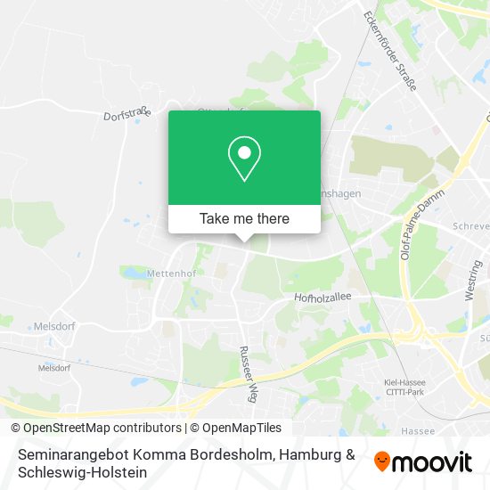 Seminarangebot Komma Bordesholm map