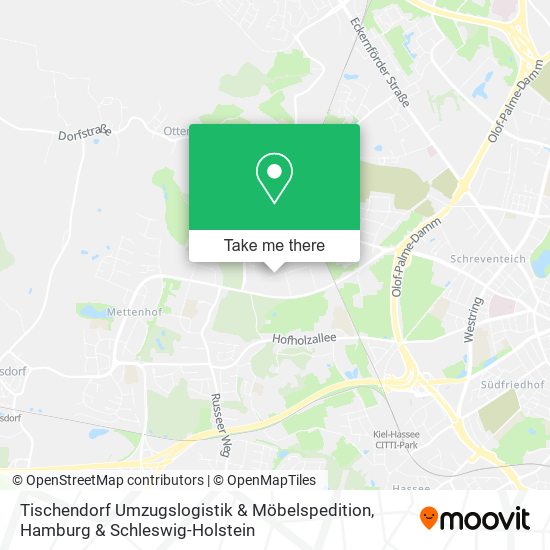 Tischendorf Umzugslogistik & Möbelspedition map