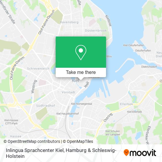 Inlingua Sprachcenter Kiel map