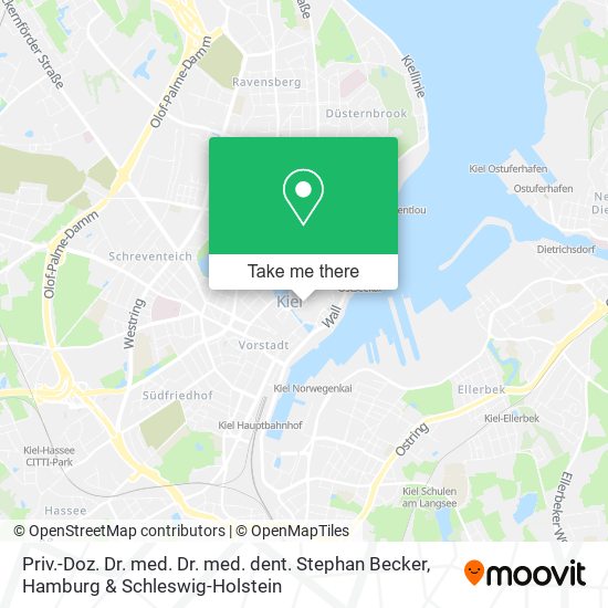 Priv.-Doz. Dr. med. Dr. med. dent. Stephan Becker map