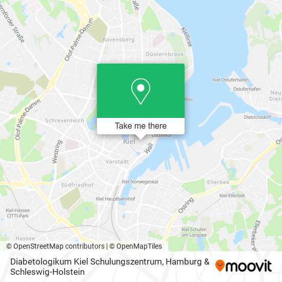 Diabetologikum Kiel Schulungszentrum map