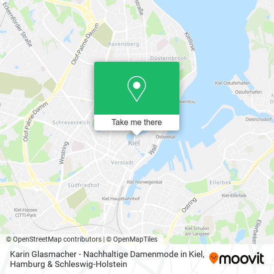Karin Glasmacher - Nachhaltige Damenmode in Kiel map