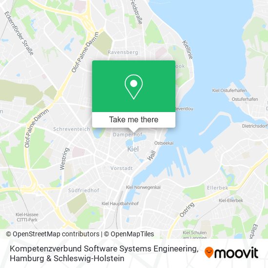 Kompetenzverbund Software Systems Engineering map