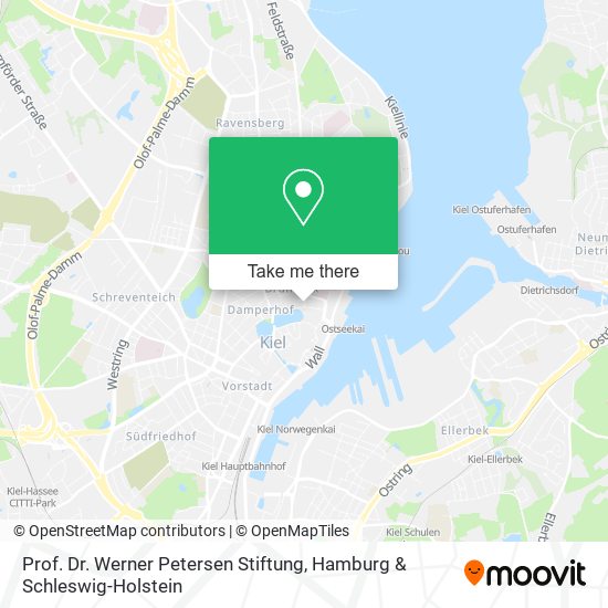 Prof. Dr. Werner Petersen Stiftung map