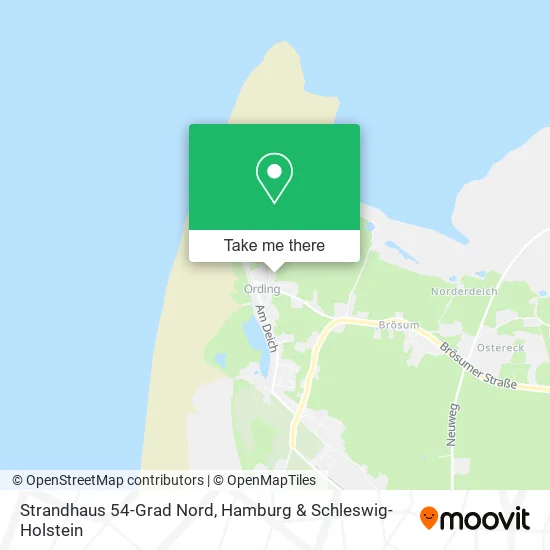 Карта Strandhaus 54-Grad Nord