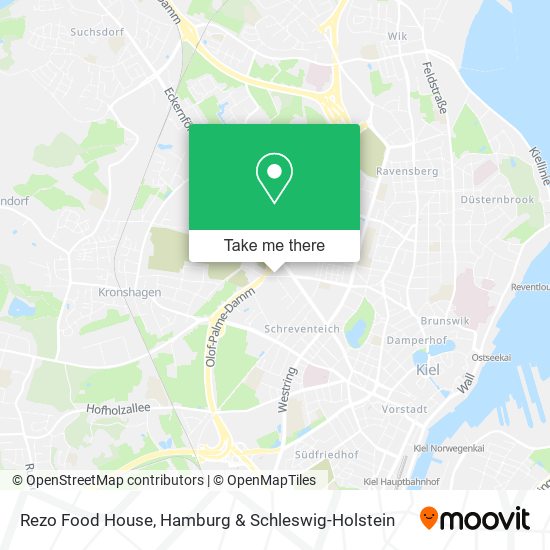 Rezo Food House map