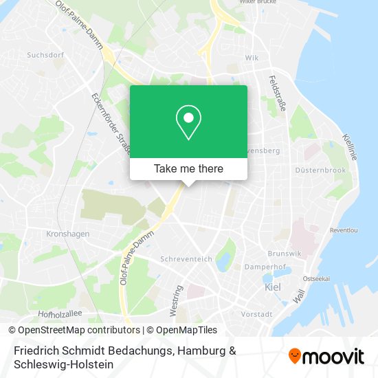 Friedrich Schmidt Bedachungs map