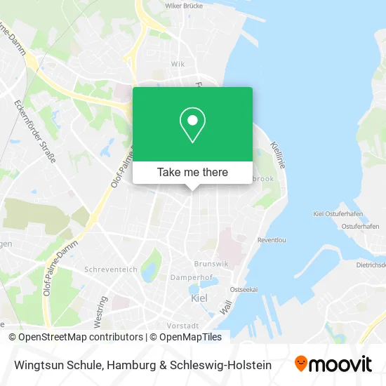 Карта Wingtsun Schule