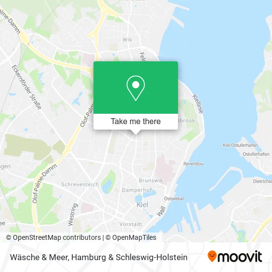 Карта Wäsche & Meer